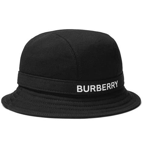 Burberry Bucket Hat Black 